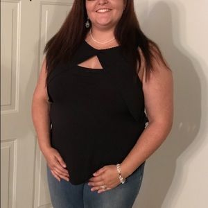 Maurice’s Black sleeveless shirt